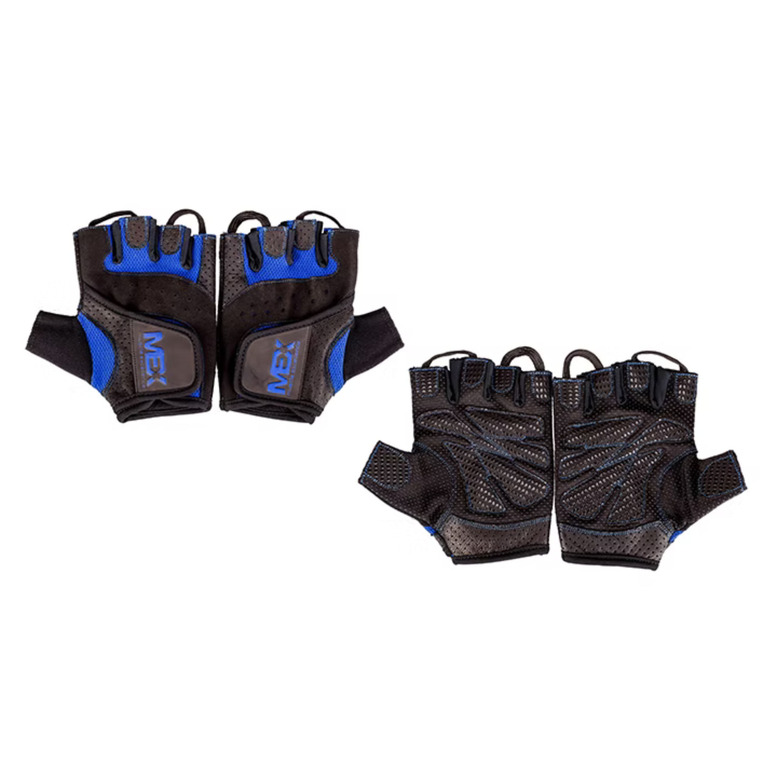 MEX SPORT - 3x Rękawice M-Fit Blue
