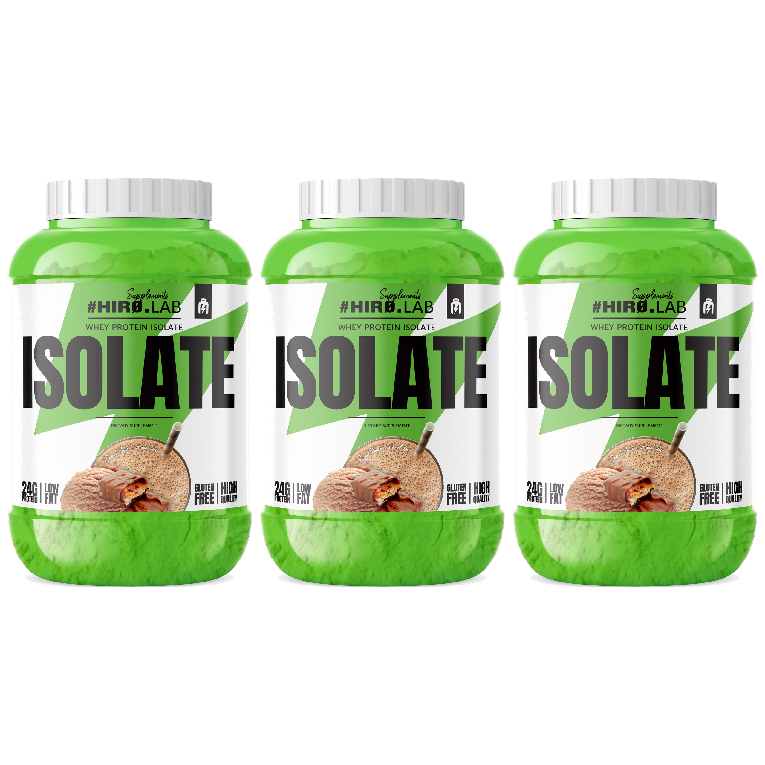 HIRO.LAB Whey Protein Isolate - 3x 1800g