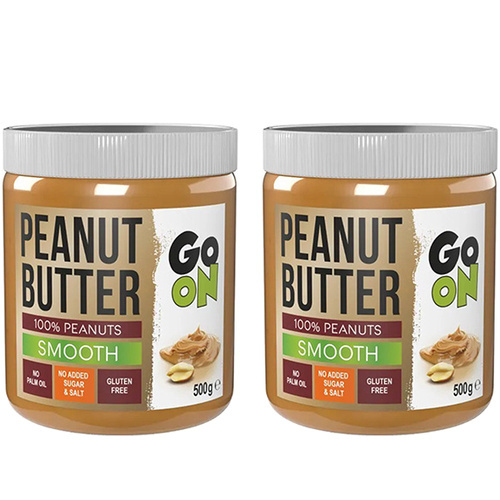 GO ON NUTRITION Peanut Cream - 100% Orzechów Arachidowych - 2x 500g