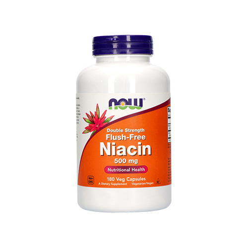 NOW Niacin Flush Free 500mg - 180vcaps