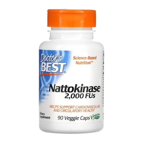 DOCTOR’S BEST - Nattokinase 2000 FUs - 90vcaps.