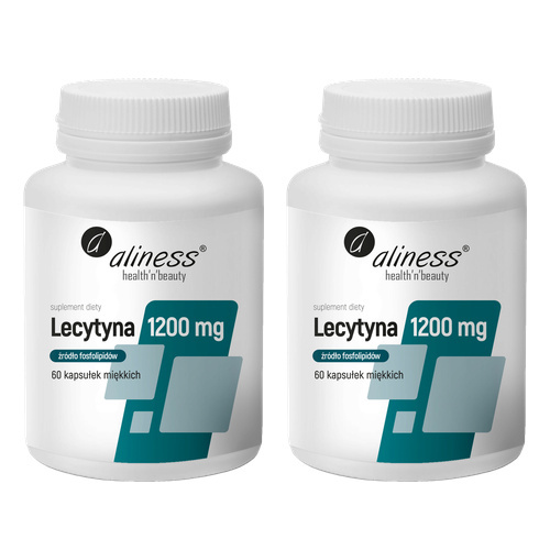 ALINESS - Lecytyna 1200mg - 60caps. x2