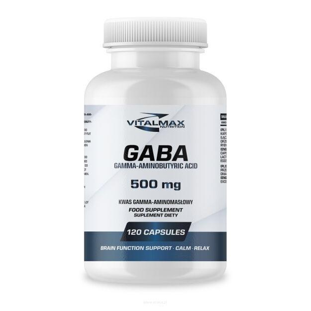 VITALMAX - GABA 500mg - 2x 120caps.