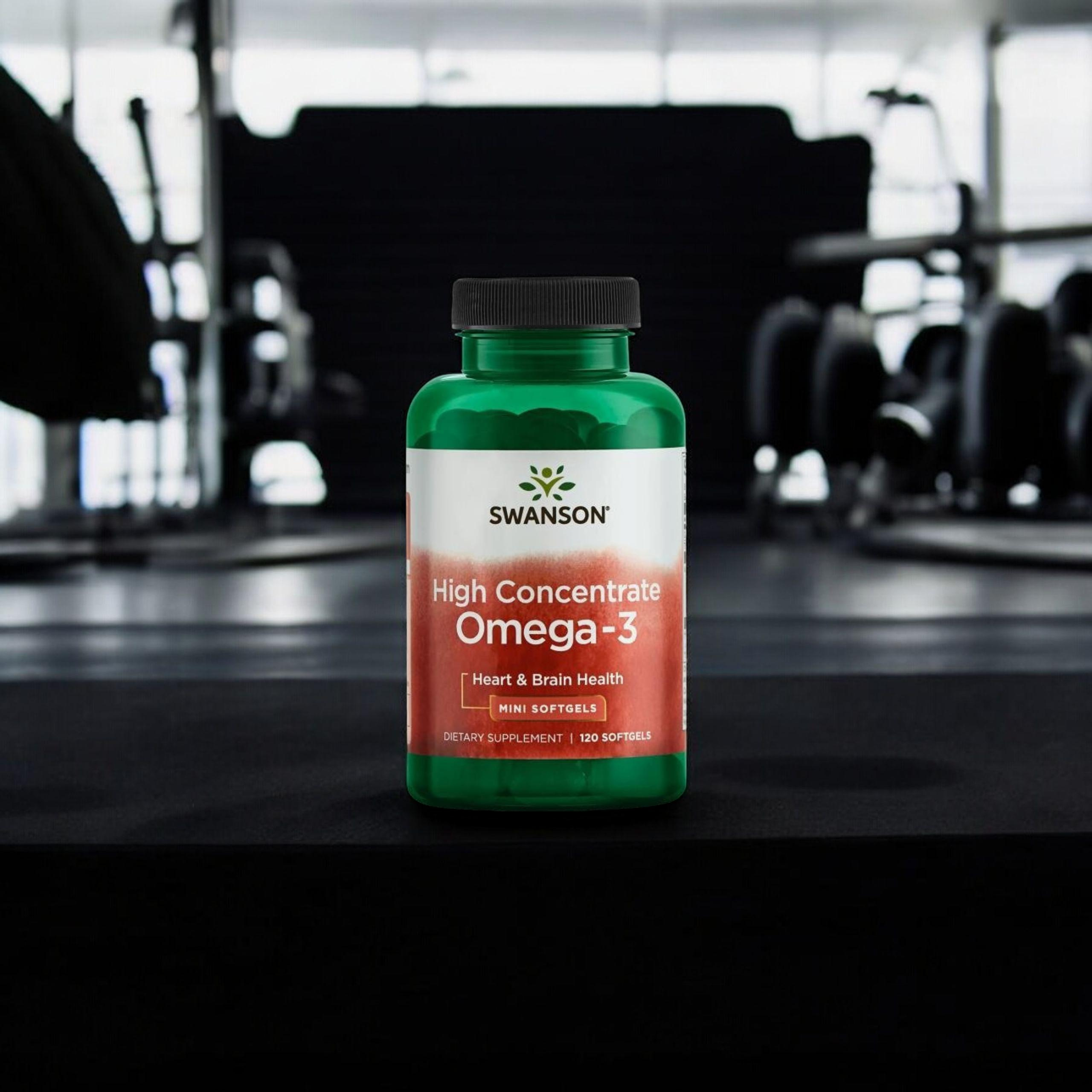 SWANSON Omega 3 High Concentrate - 2x 120softgels