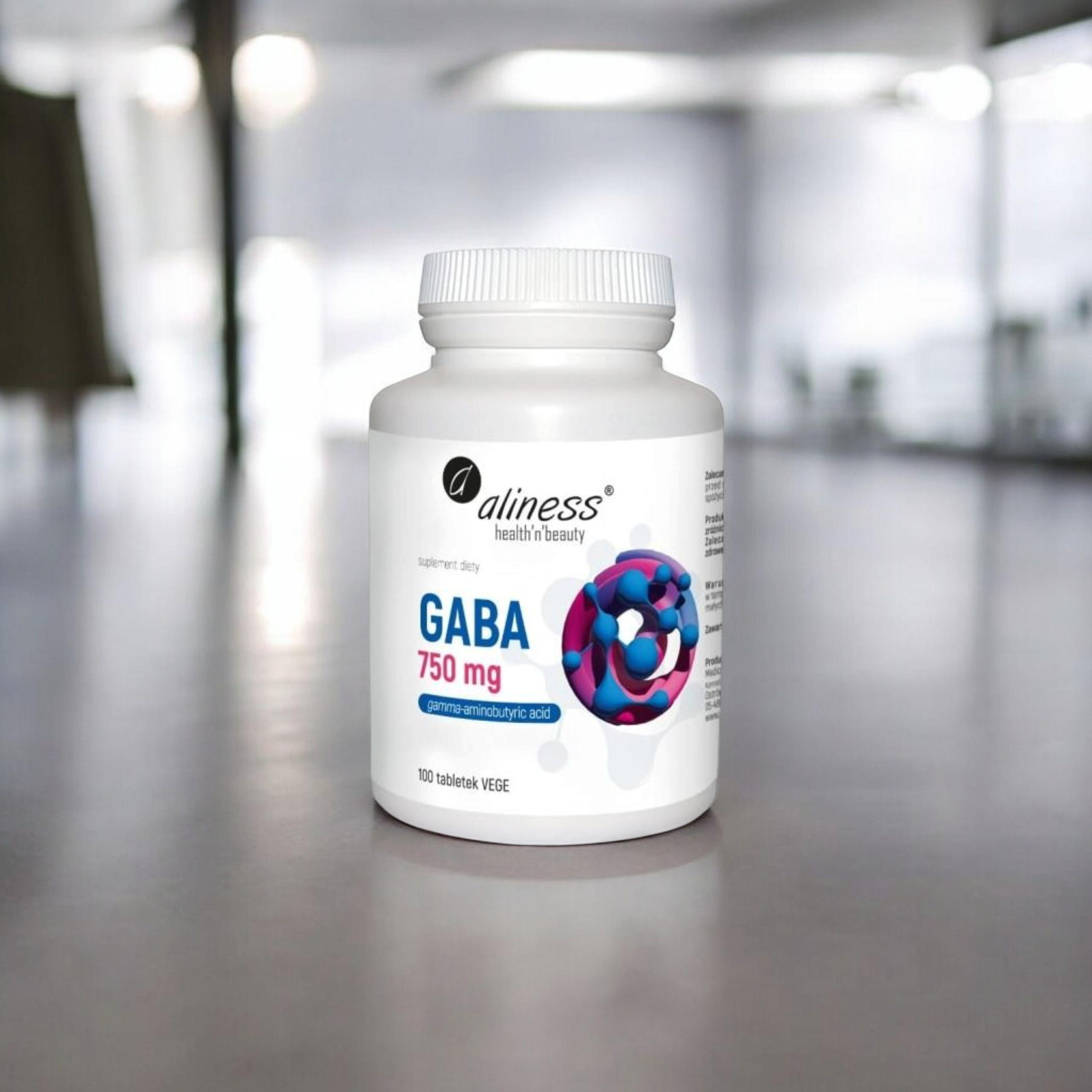 ALINESS - GABA 750mg - 100vtabs.
