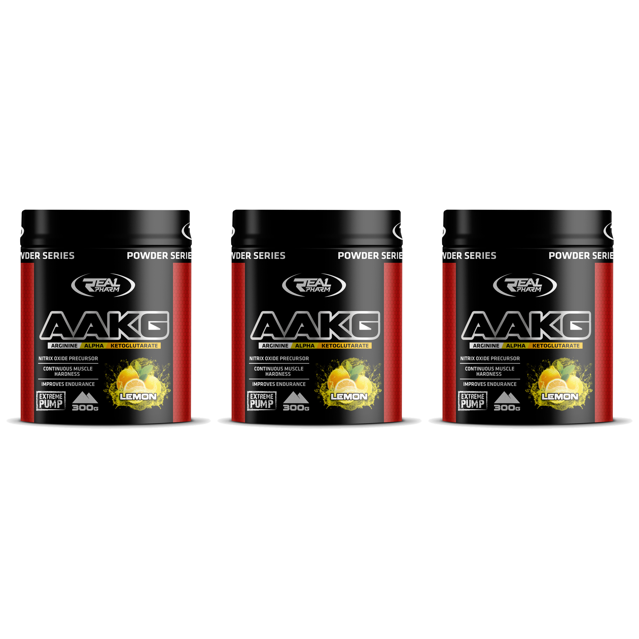 REAL PHARM AAKG - 3x 300g