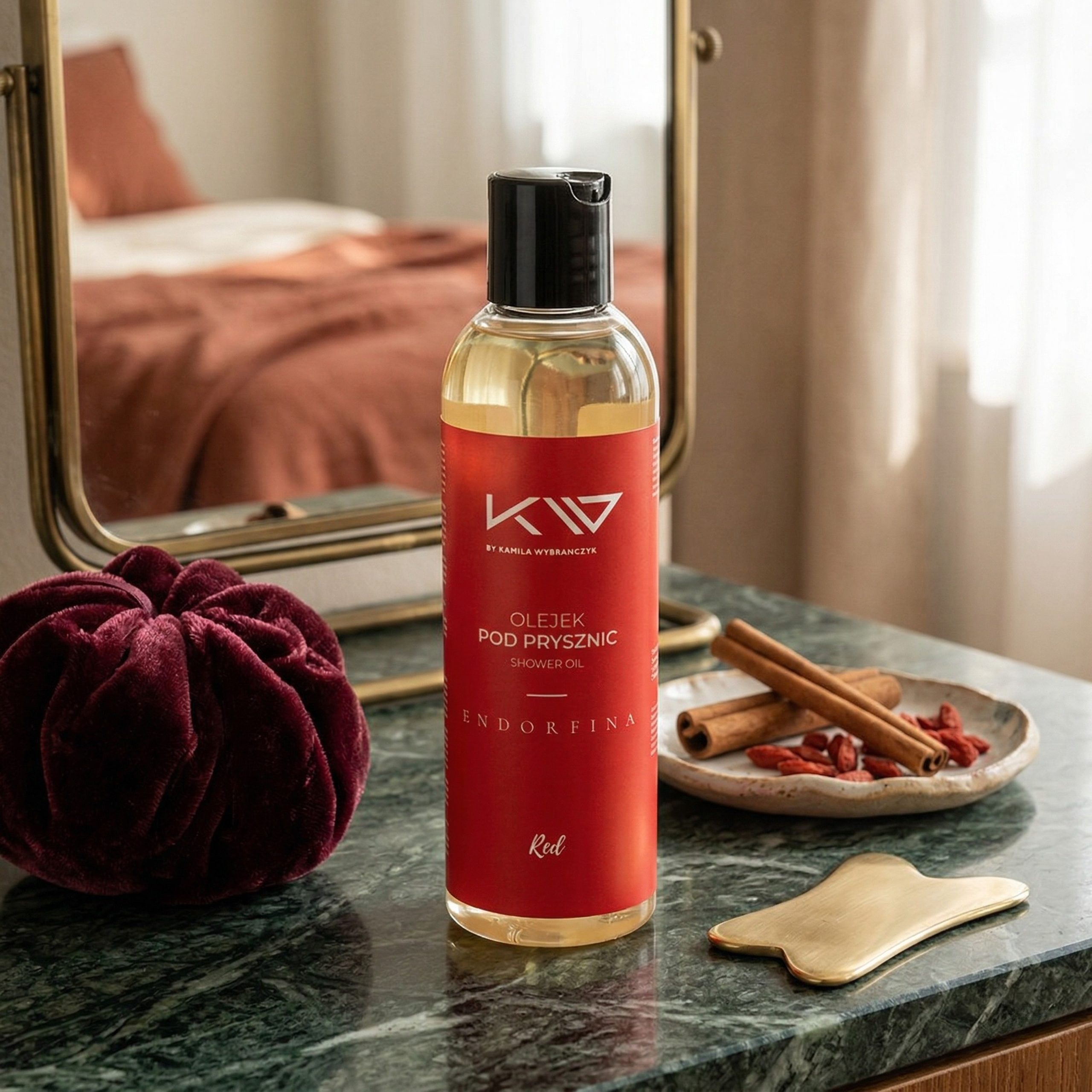 KAMILA WYBRAŃCZYK - Olejek pod Prysznic Endorfina - 200ml 