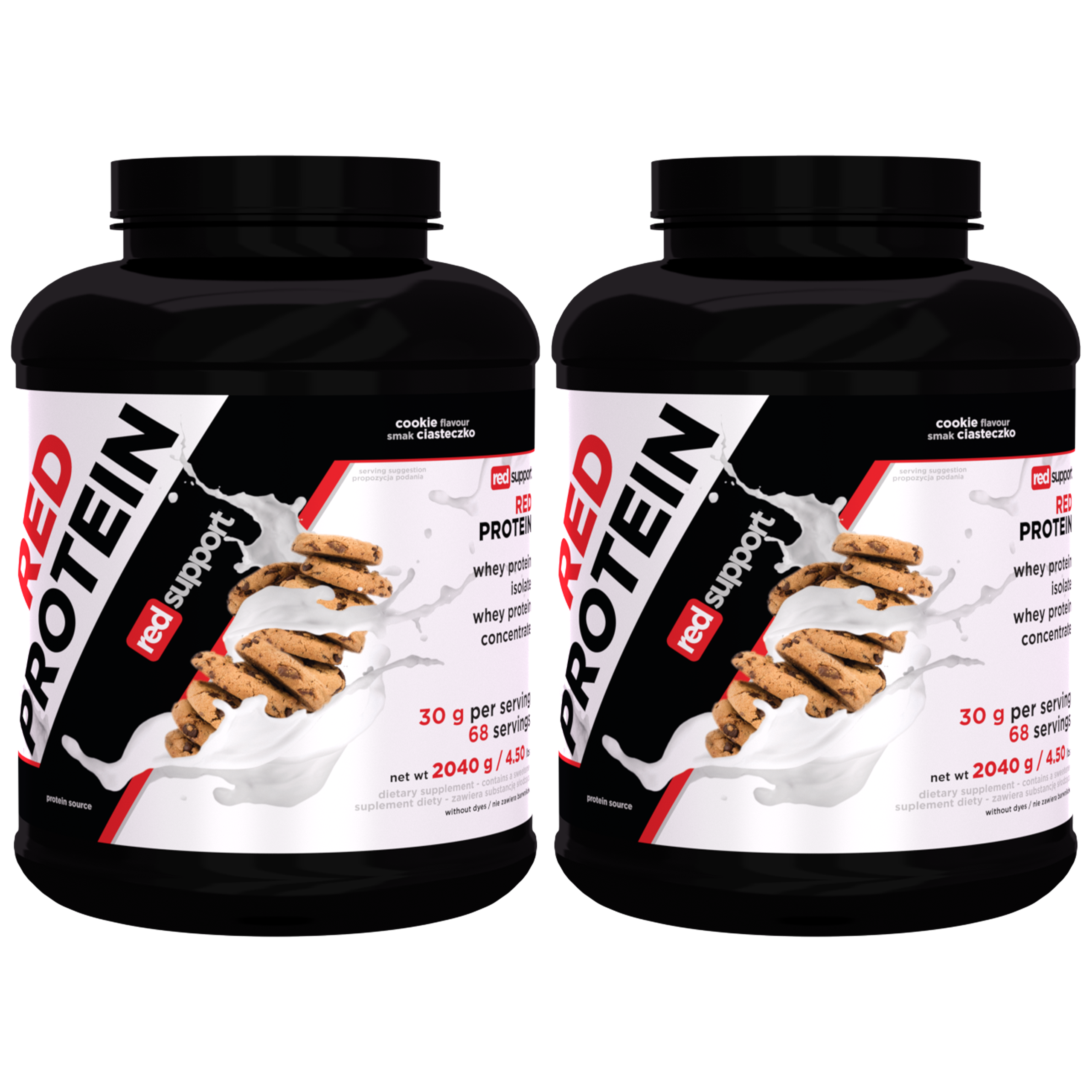 RED SUPPORT Red Protein - 2x 2040g
