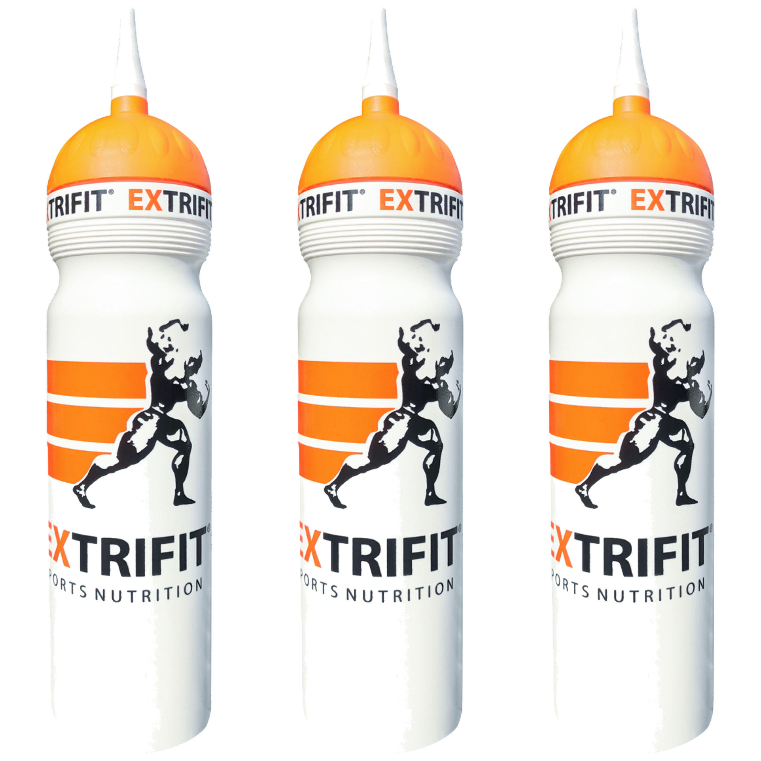 EXTRIFIT Bottle Push & Pool Long - 3x 1000ml