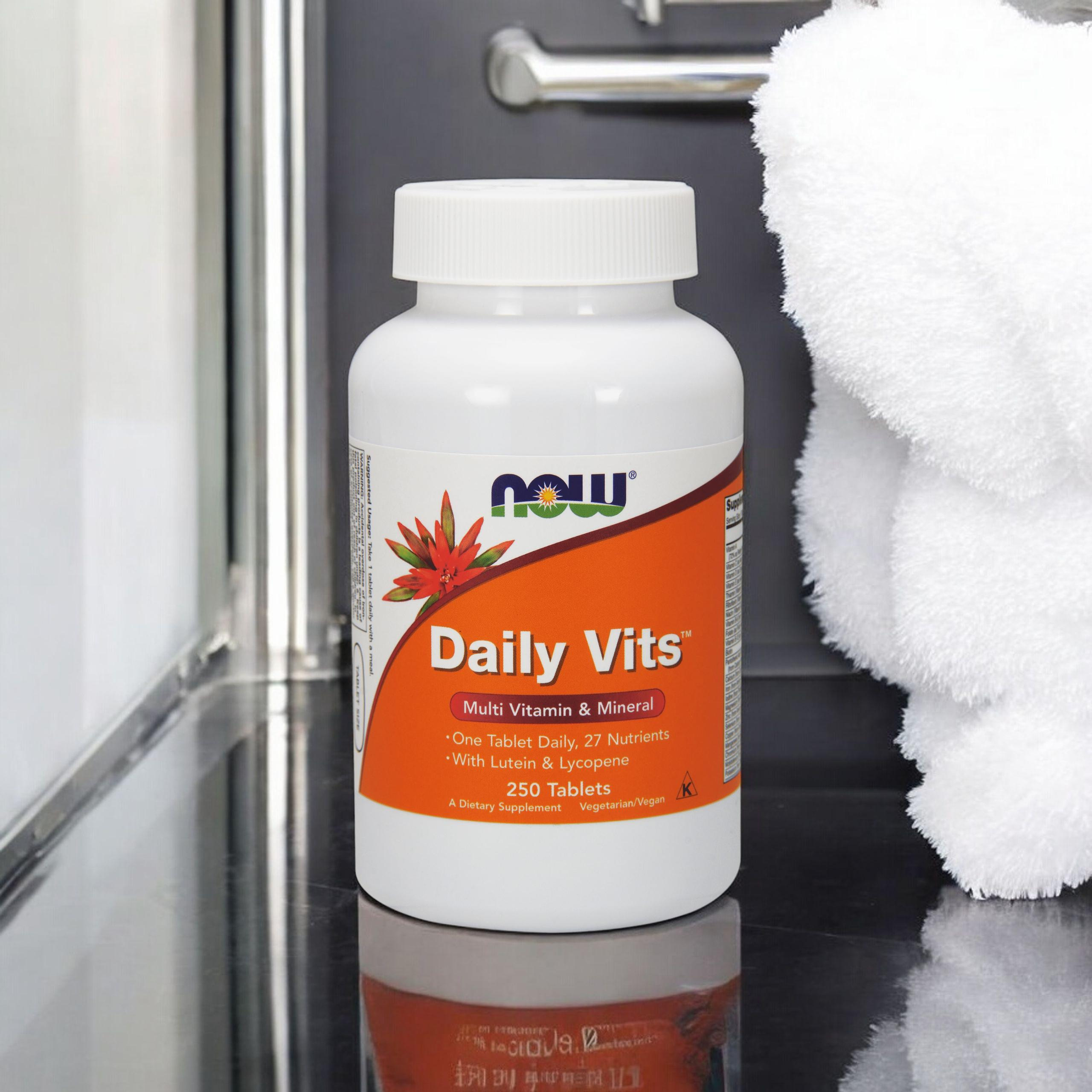 NOW Daily Vits - 3x 250tabs