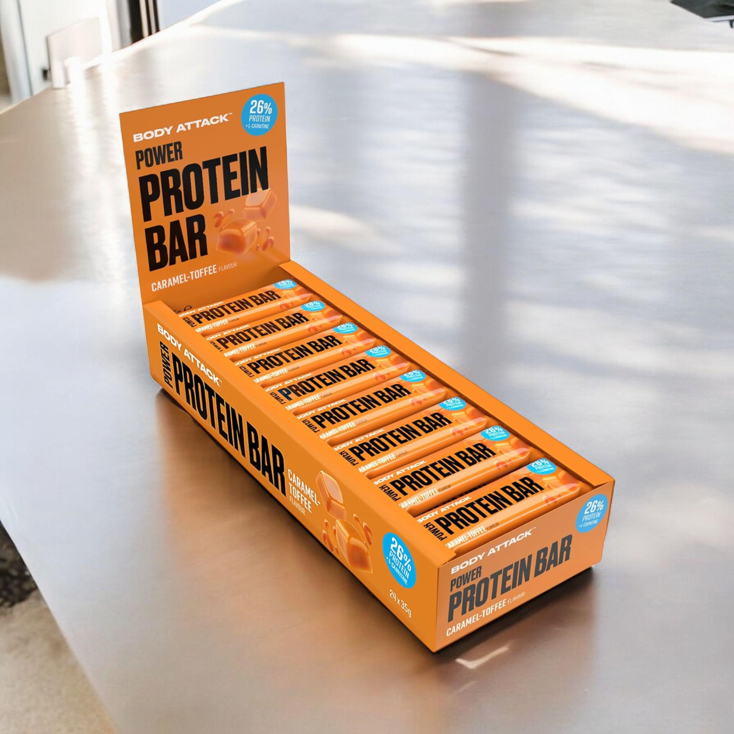 BODY ATTACK - Baton Power Protein Bar - 24x 35g