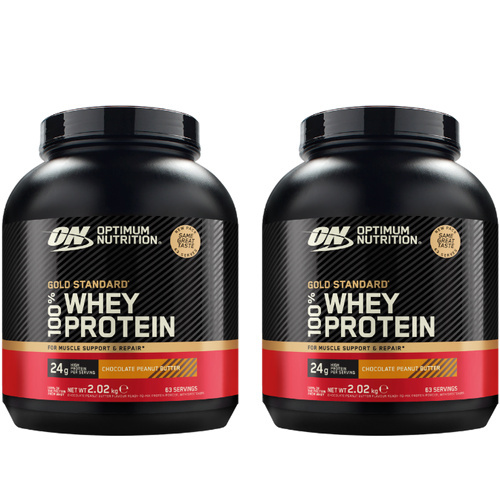 OPTIMUM NUTRITION Whey Gold Standard - 2x 2020g