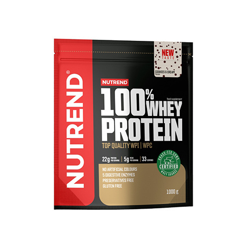 NUTREND 100% Whey Protein - 3x 1000g