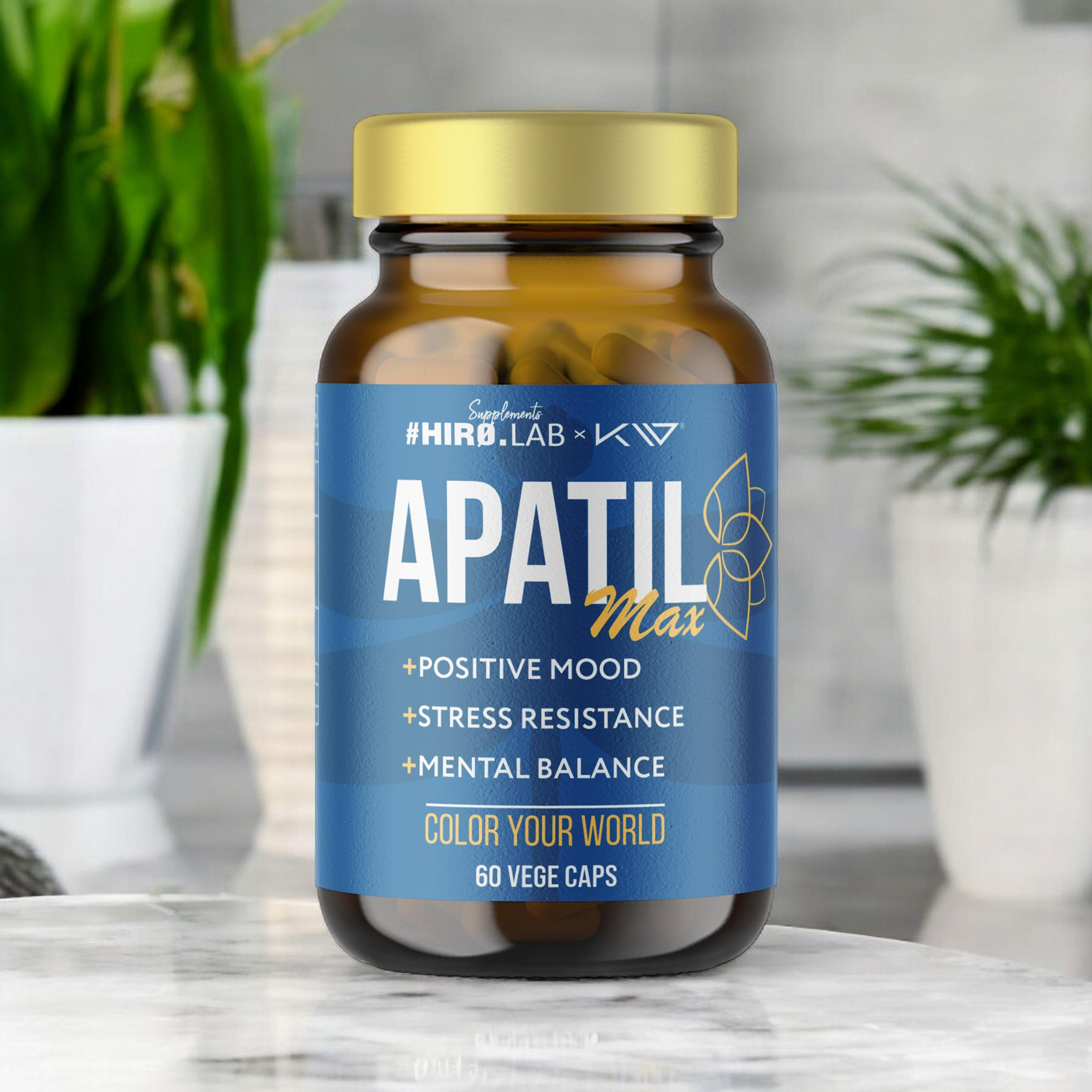 HIRO.LAB x Kamila Wybrańczyk Apatil Max - 60vcaps