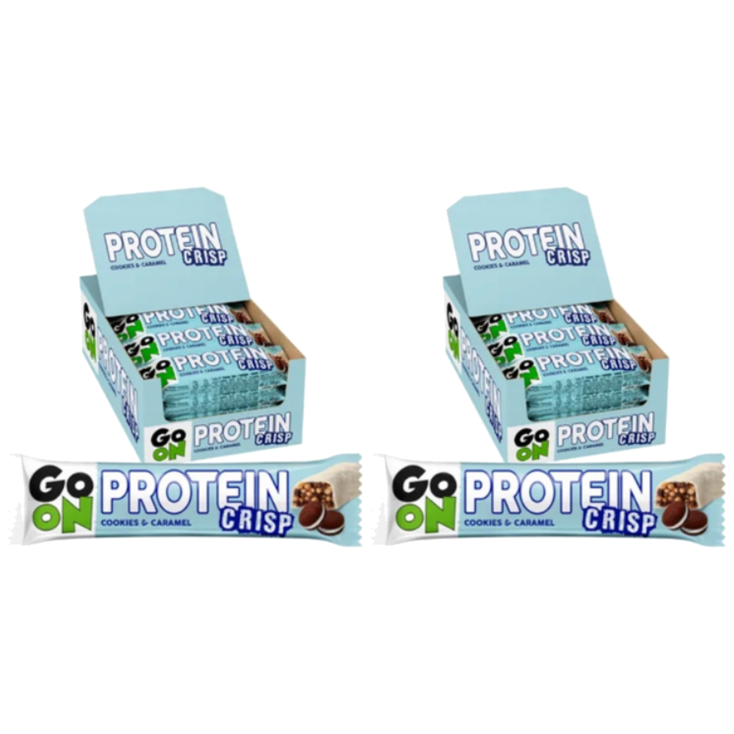 SANTE Baton Go On Protein Crisp - 24x 2x 50g