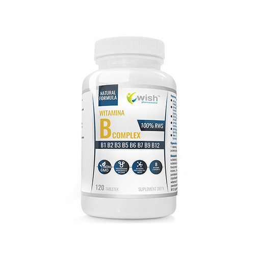 WISH Pharmaceutical Vitamin B Complex - 2x 120tabs