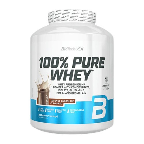 BIOTECH - 100% Pure Whey - 2x 2000g - Coconut Chocolate