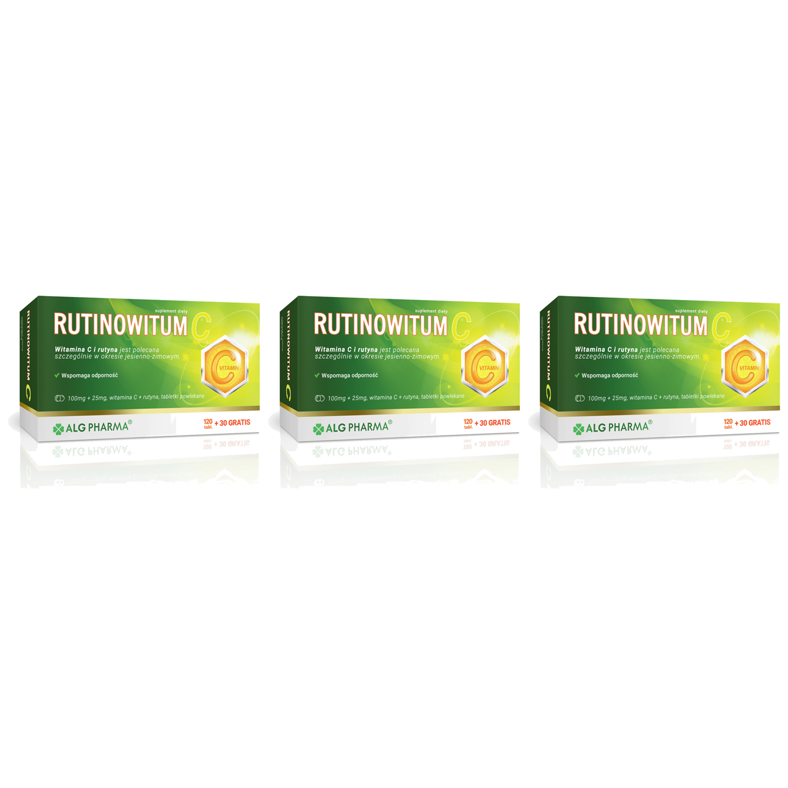 ALG PHARMA Rutinowitum C - 3x 150tabs