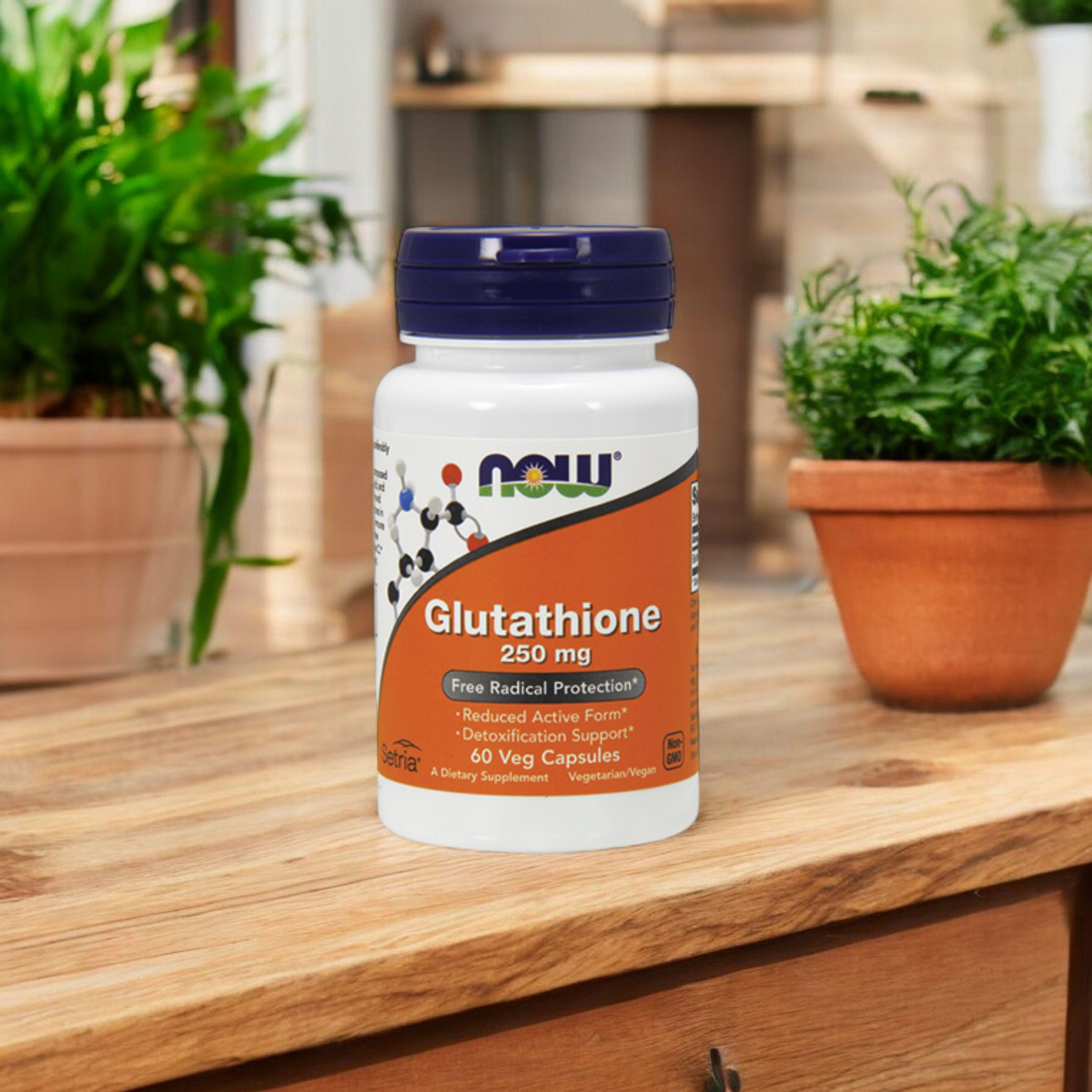 NOW Glutathione 250mg - 2x 60vcaps