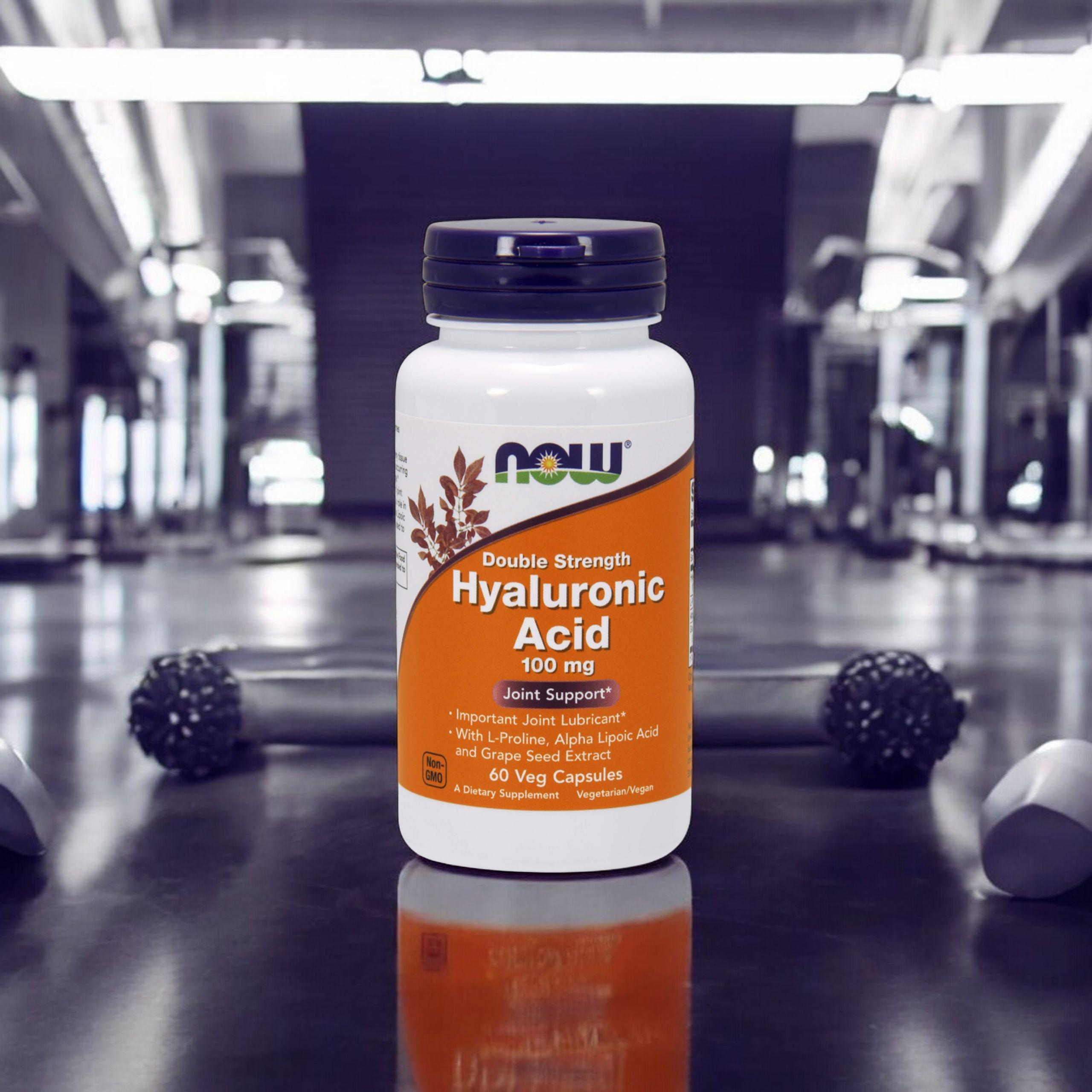 NOW Hyaluronic Acid 100mg - 60vcaps.