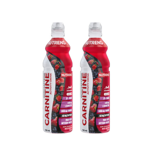 NUTREND Carnitine drink with caffeine - 2x 750ml