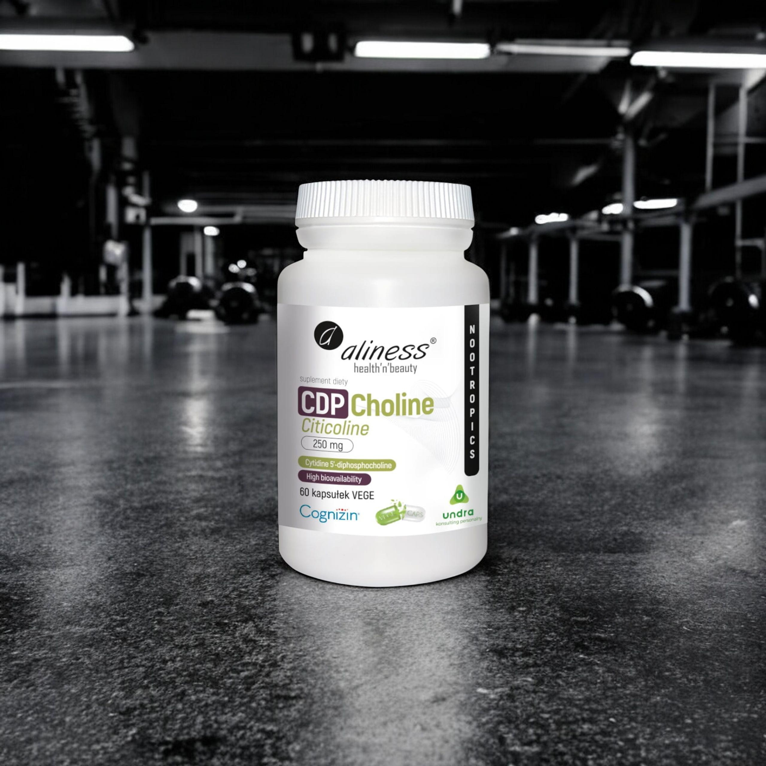 Aliness CDP Choline 250mg - 2x 60vcaps.