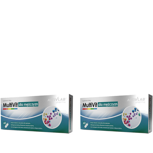 ACTIVLAB PHARMA Multivit dla Mężczyzn - 2x 60caps