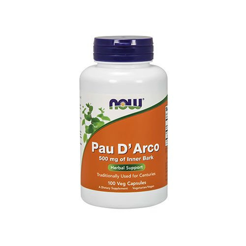 NOW Pau D'Arco 500mg - 3x 100vcaps