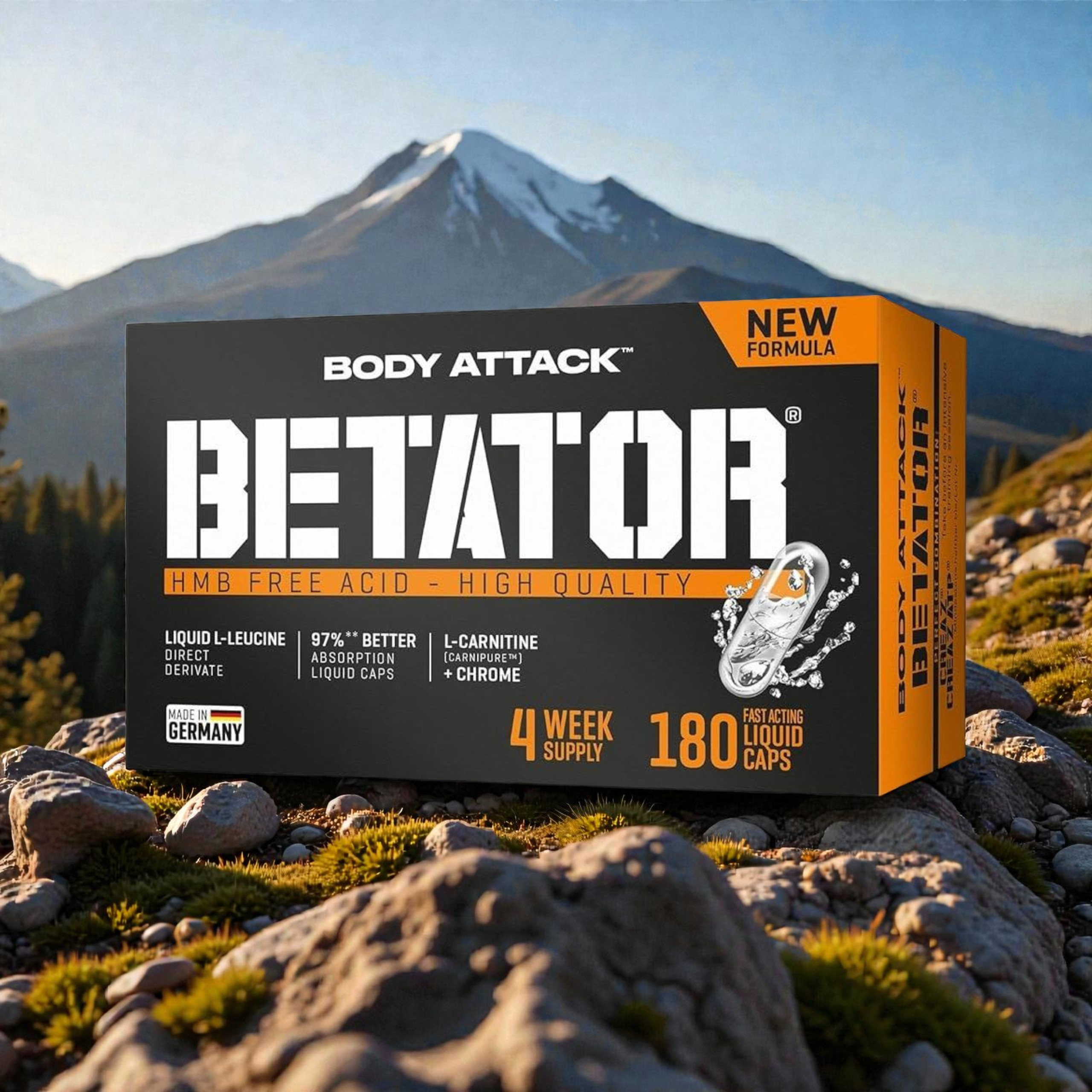 BODY ATTACK - Betator - 3x 180caps.