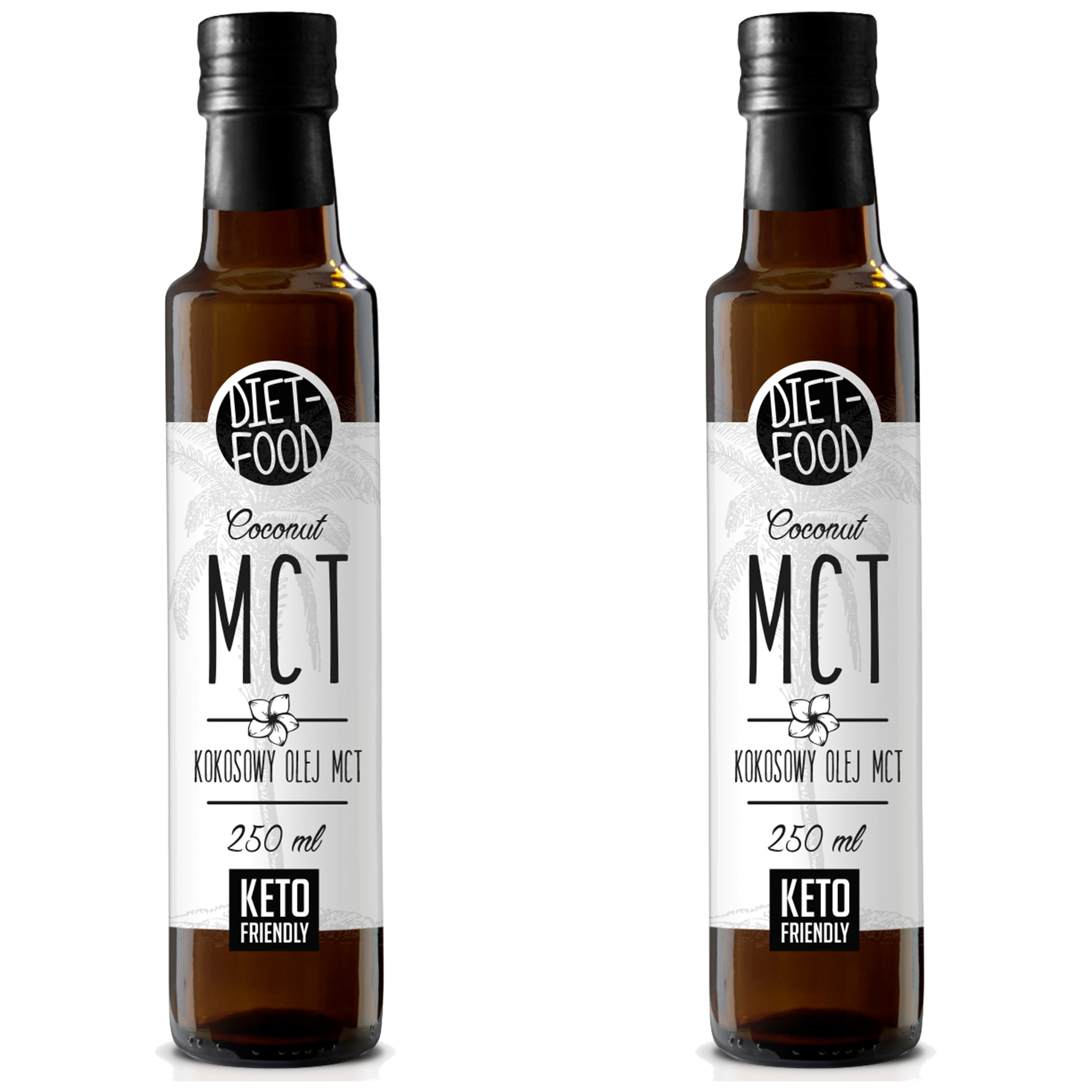 DIET FOOD Olej MCT - 2x 250ml