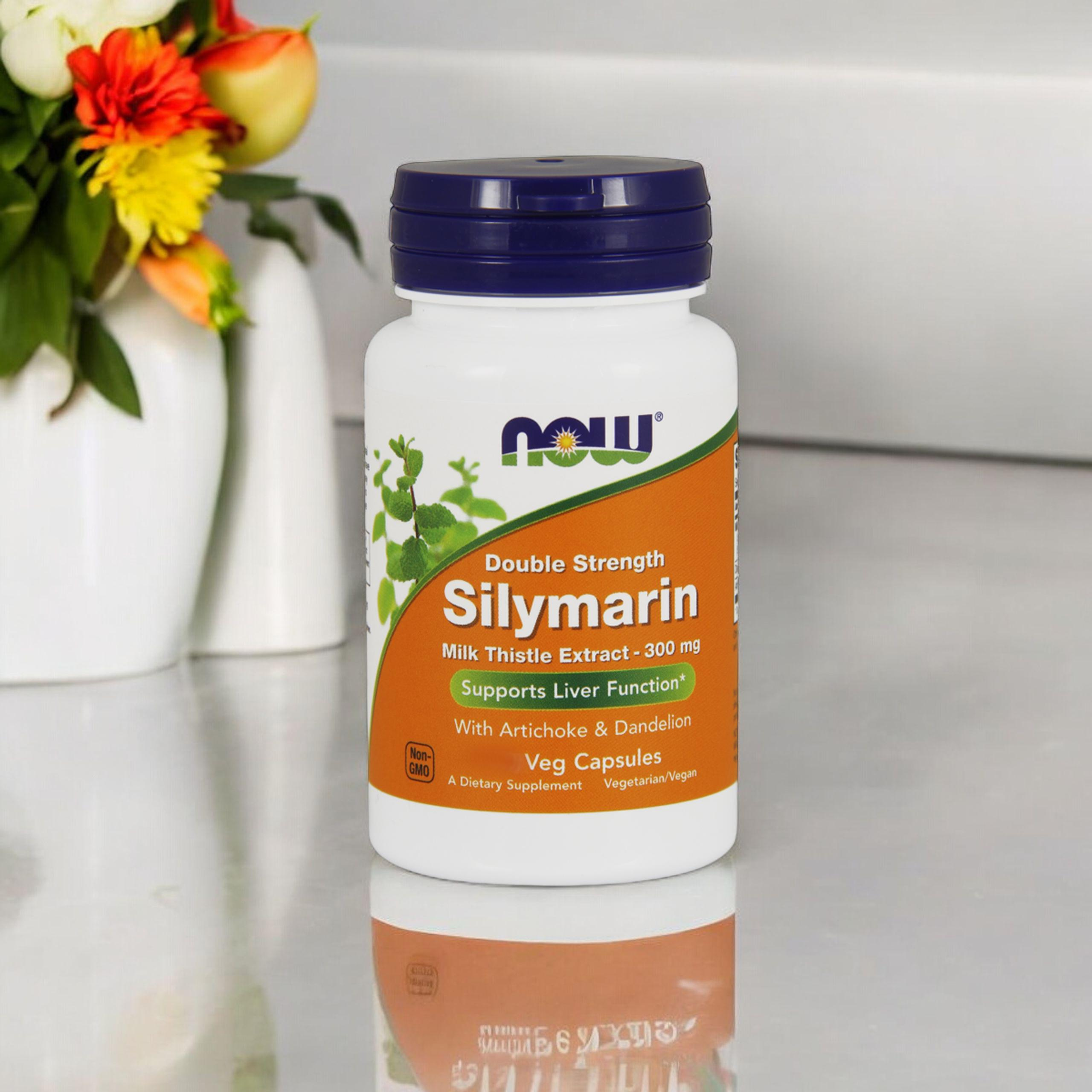 NOW Silymarin 300mg - 3x 200vcaps
