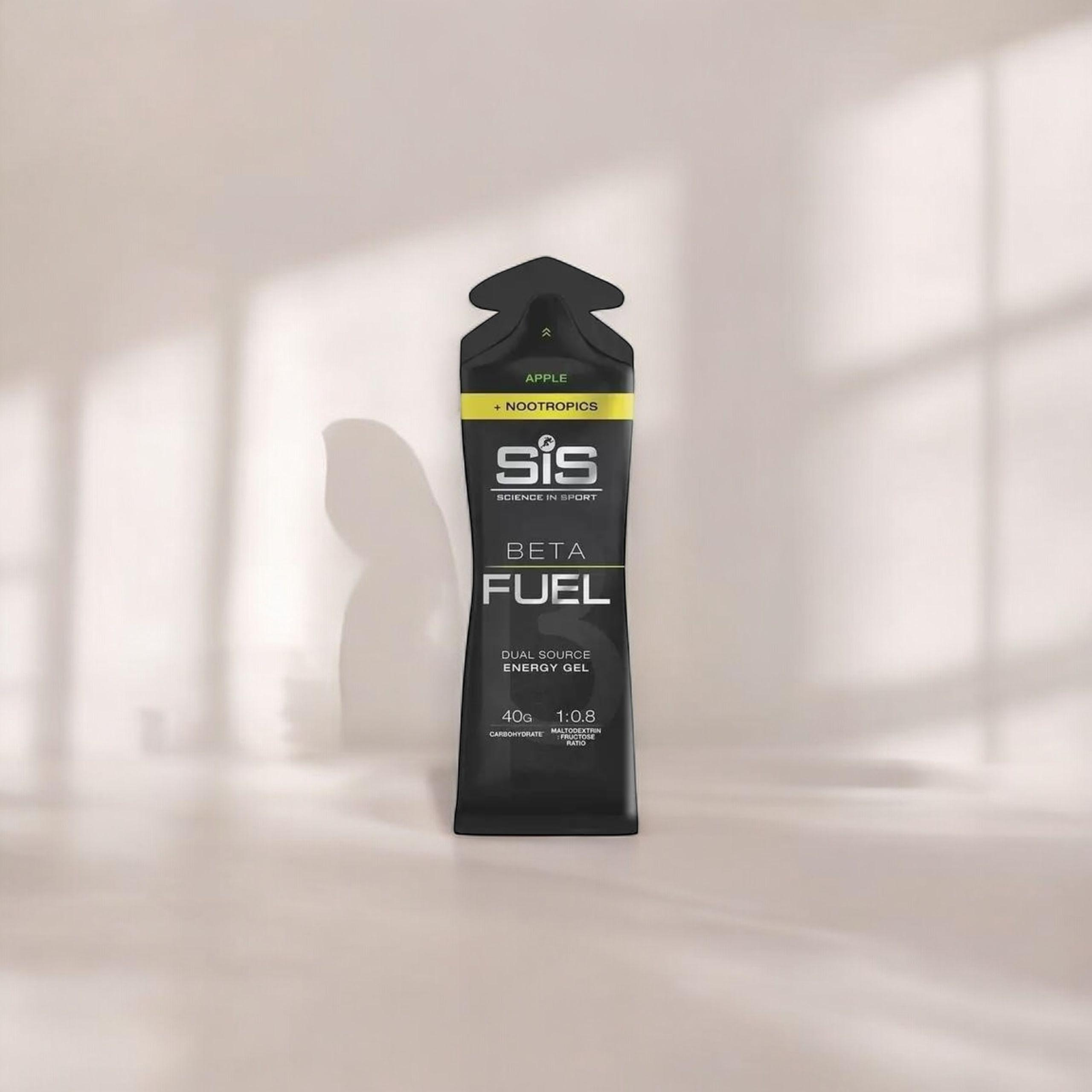 SIS (SCIENCE IN SPORT) - Fuel Energy Gel + Nootropics - 3x 60ml - Apple