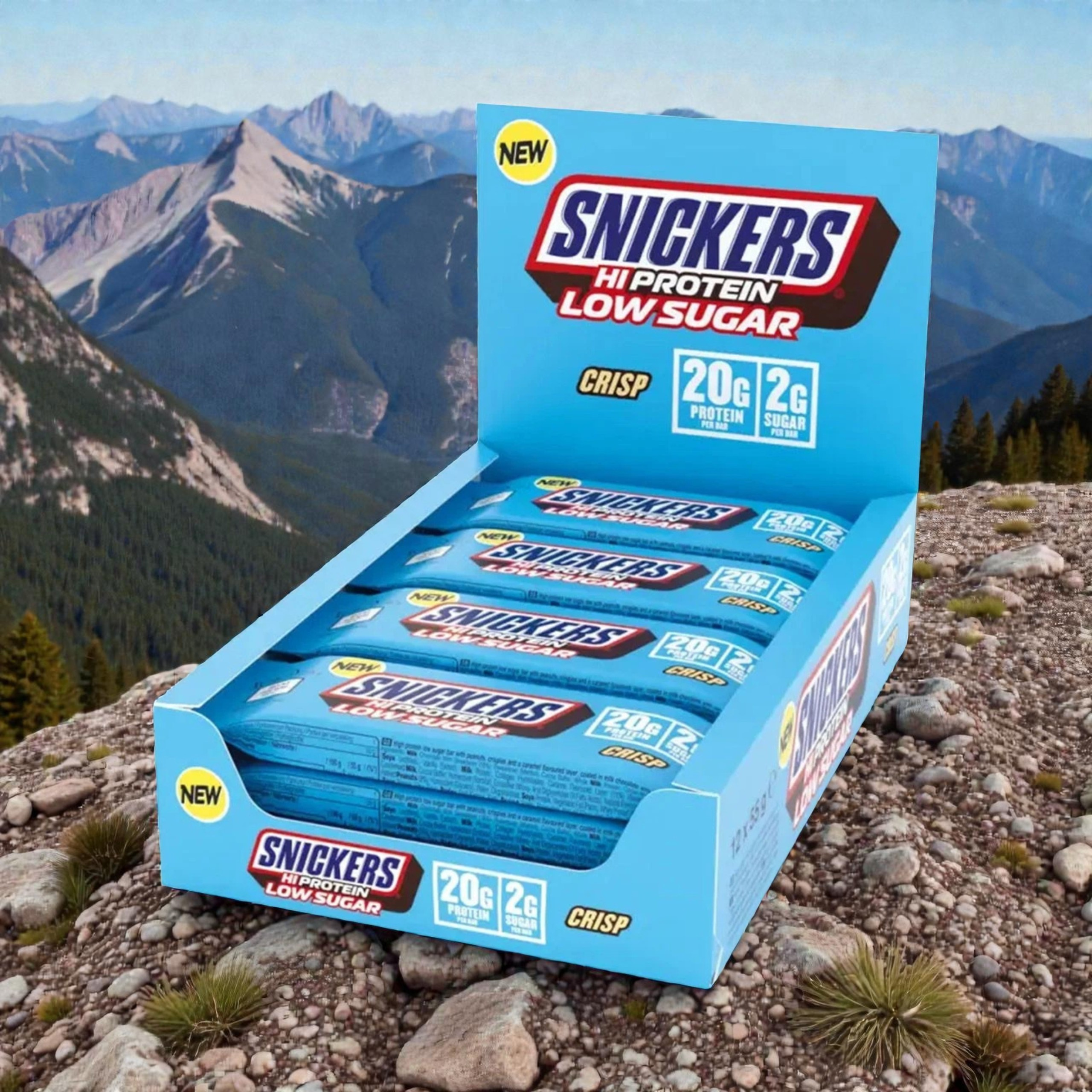Mars - Baton Snickers HIProtein Low Sugar Bar - 2x 55g x12