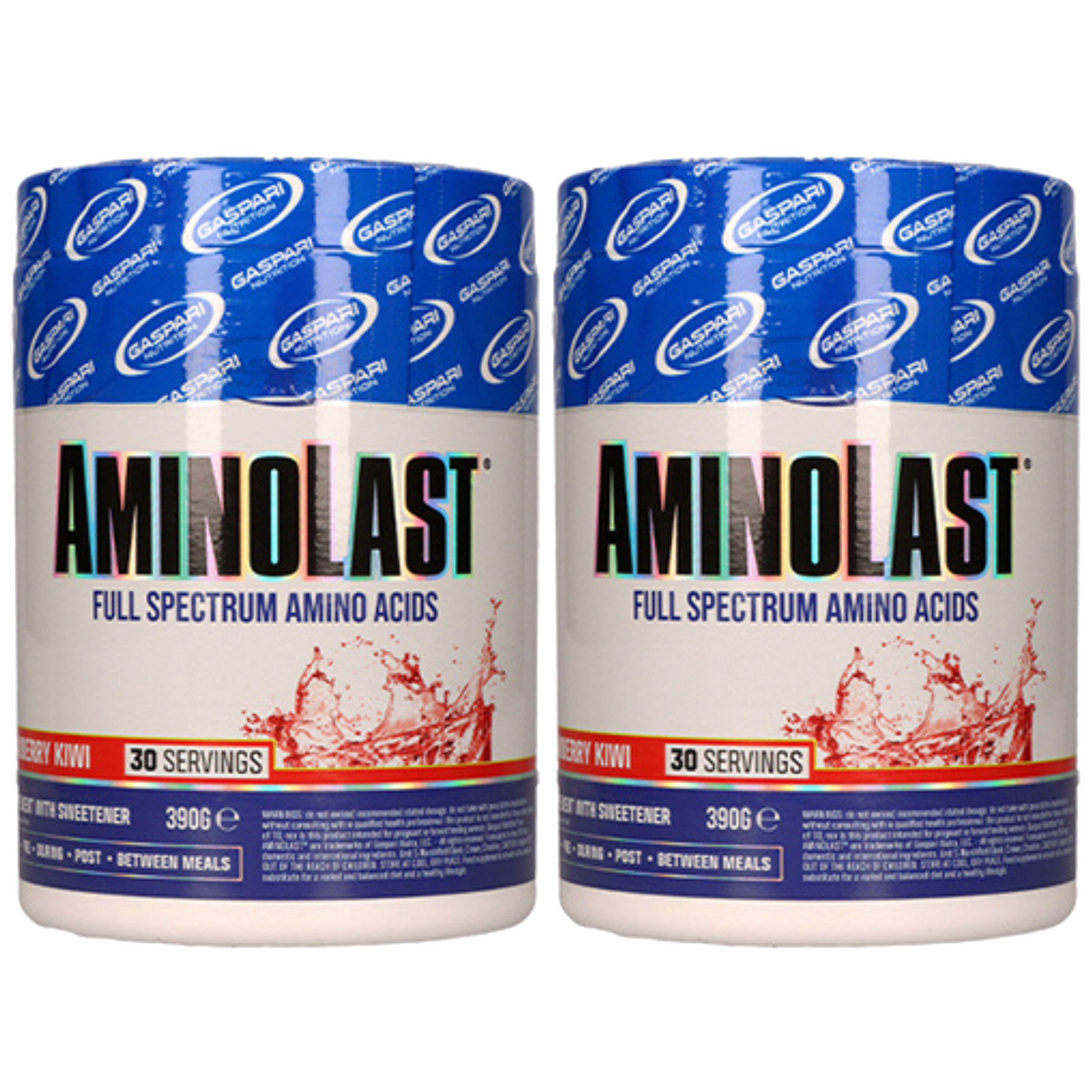 GASPARI NUTRITION - Aminolast - 2x 390g - Strawberry Kiwi