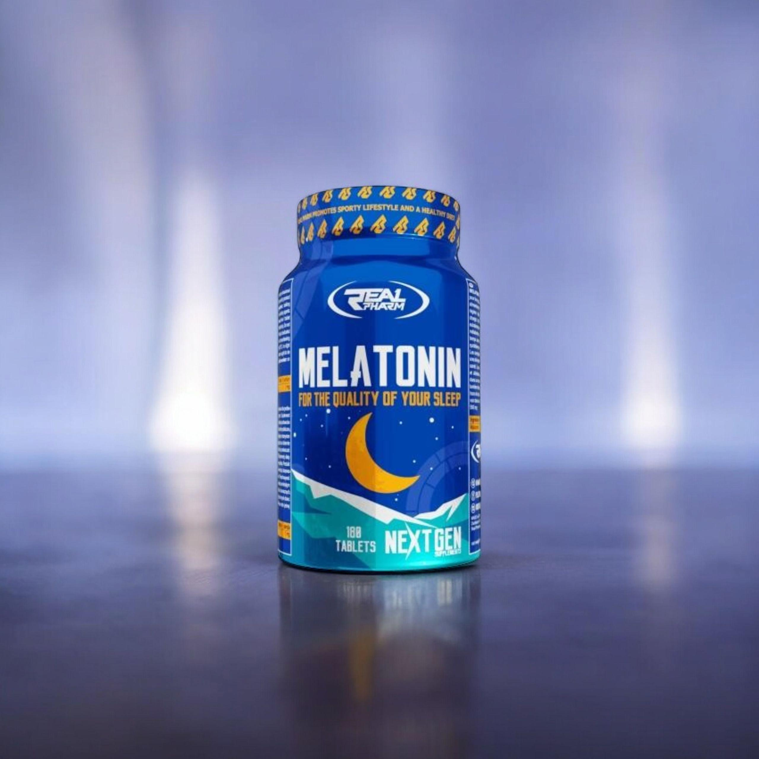 REAL PHARM - Melatonin - 180tabs.