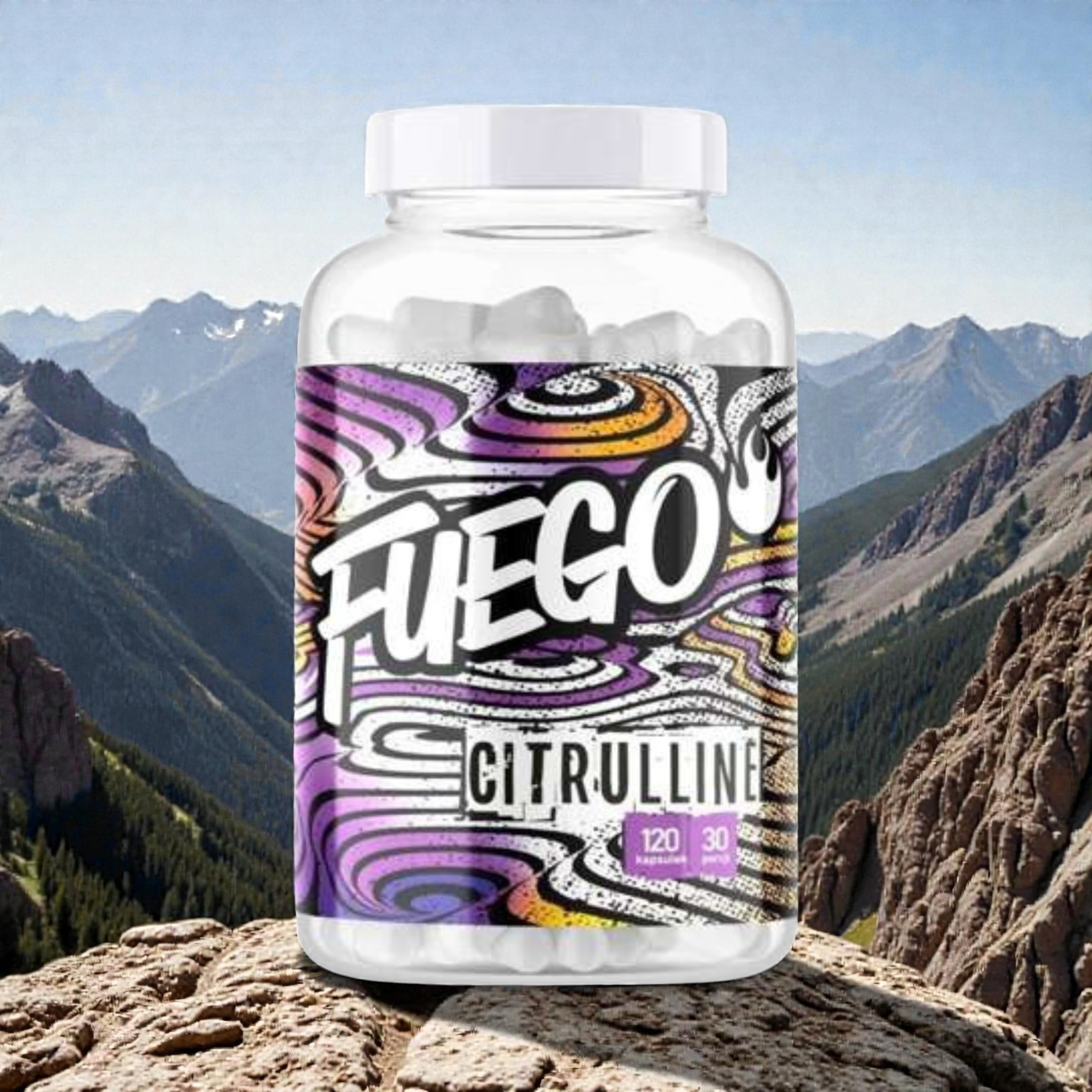 FUEGO - Citrulline - 3x 120caps.