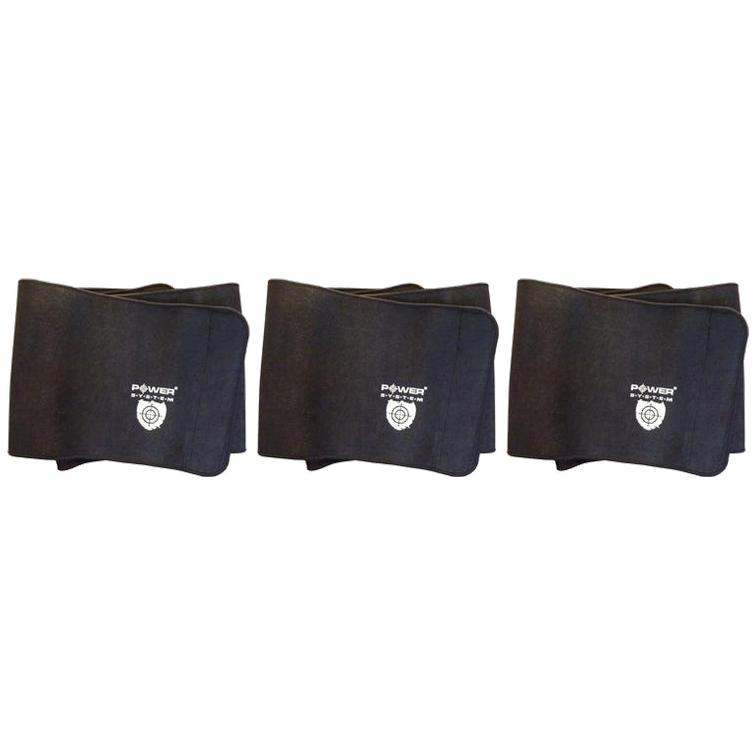 POWER SYSTEM Pas Neoprenowy Wyszczuplający Slimming Belt - 3x 100cm