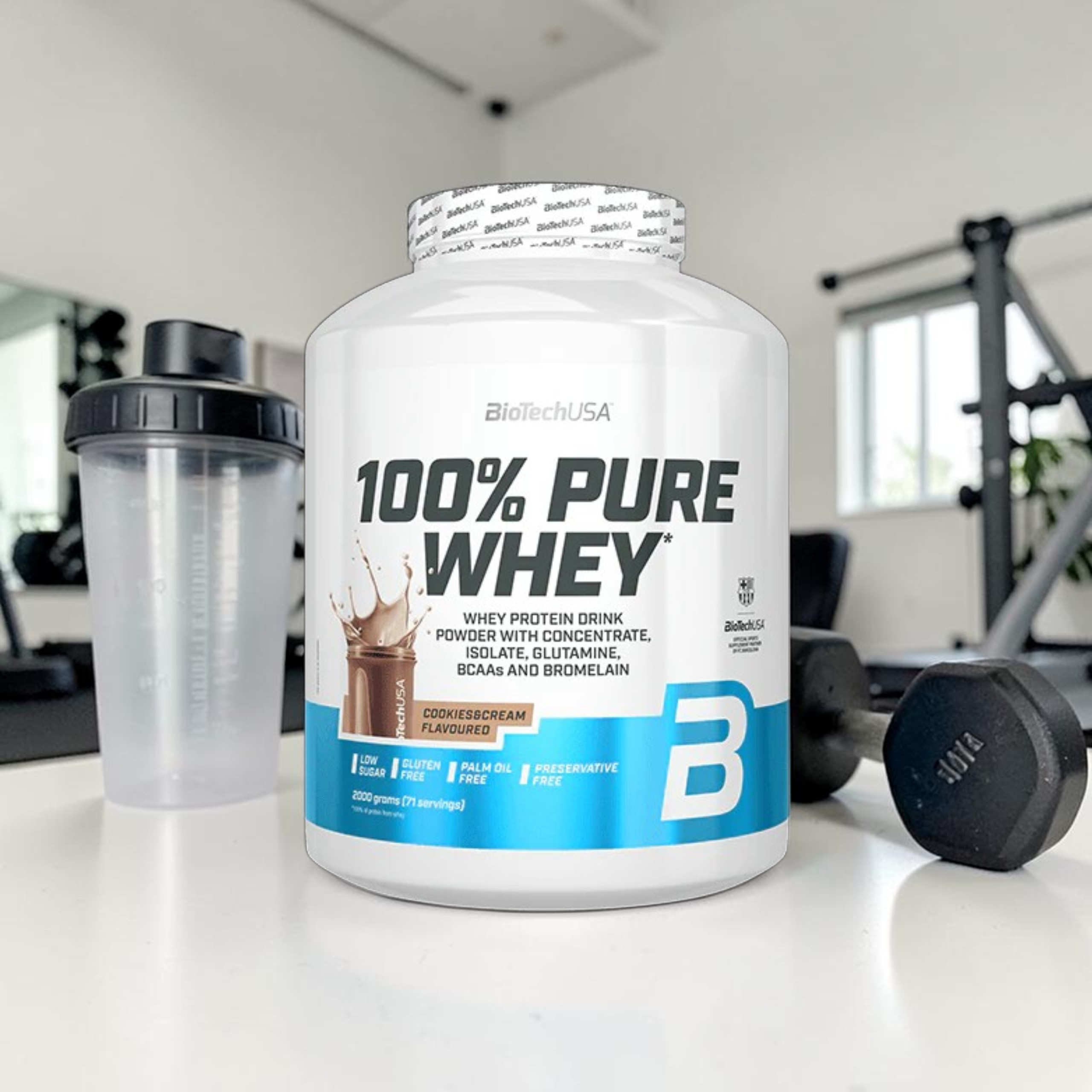 BIOTECH - 100% Pure Whey - 2x 2000g - Cookies Cream