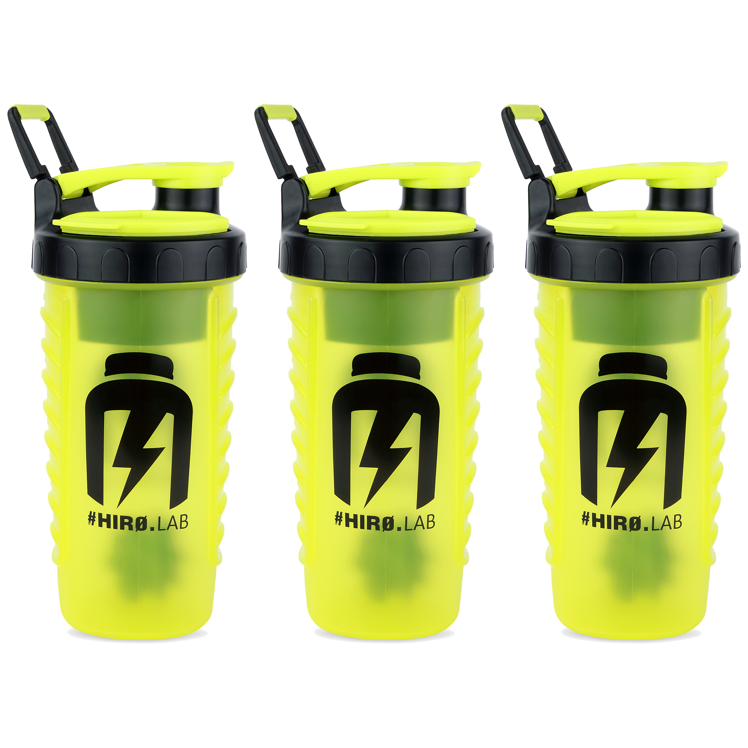 HIRO.LAB Shaker Crater Cap - 3x 770ml