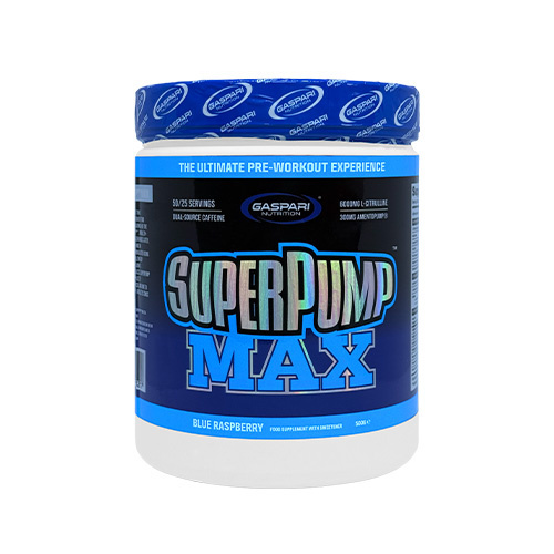 GASPARI NUTRITION - Super Pump Max - 2x 500g - Blue Raspberry