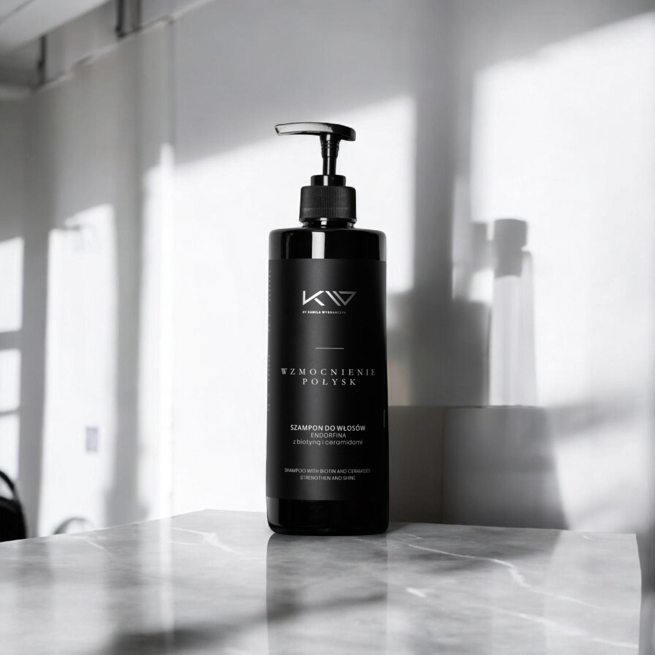 KAMILA WYBRAŃCZYK - Szampon do Włosów Wzmocnienie i Połysk - 500ml