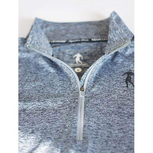 KEVIN LEVRONE Longsleeve Woman's - 2x Half-zip Grey