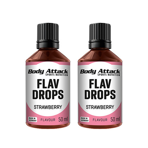 BODY ATTACK Flav Drops - 2x 50ml