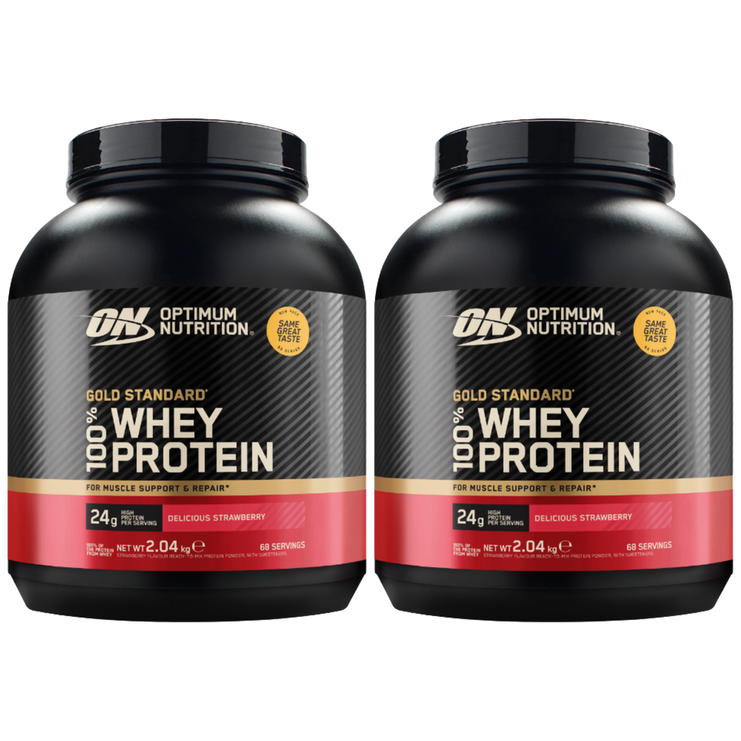OPTIMUM NUTRITION Whey Gold Standard - 2x 2040g