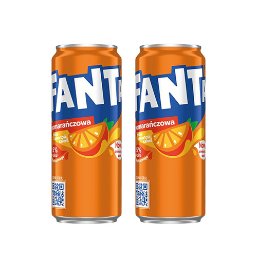 FANTA - 2x 330ml - Orange
