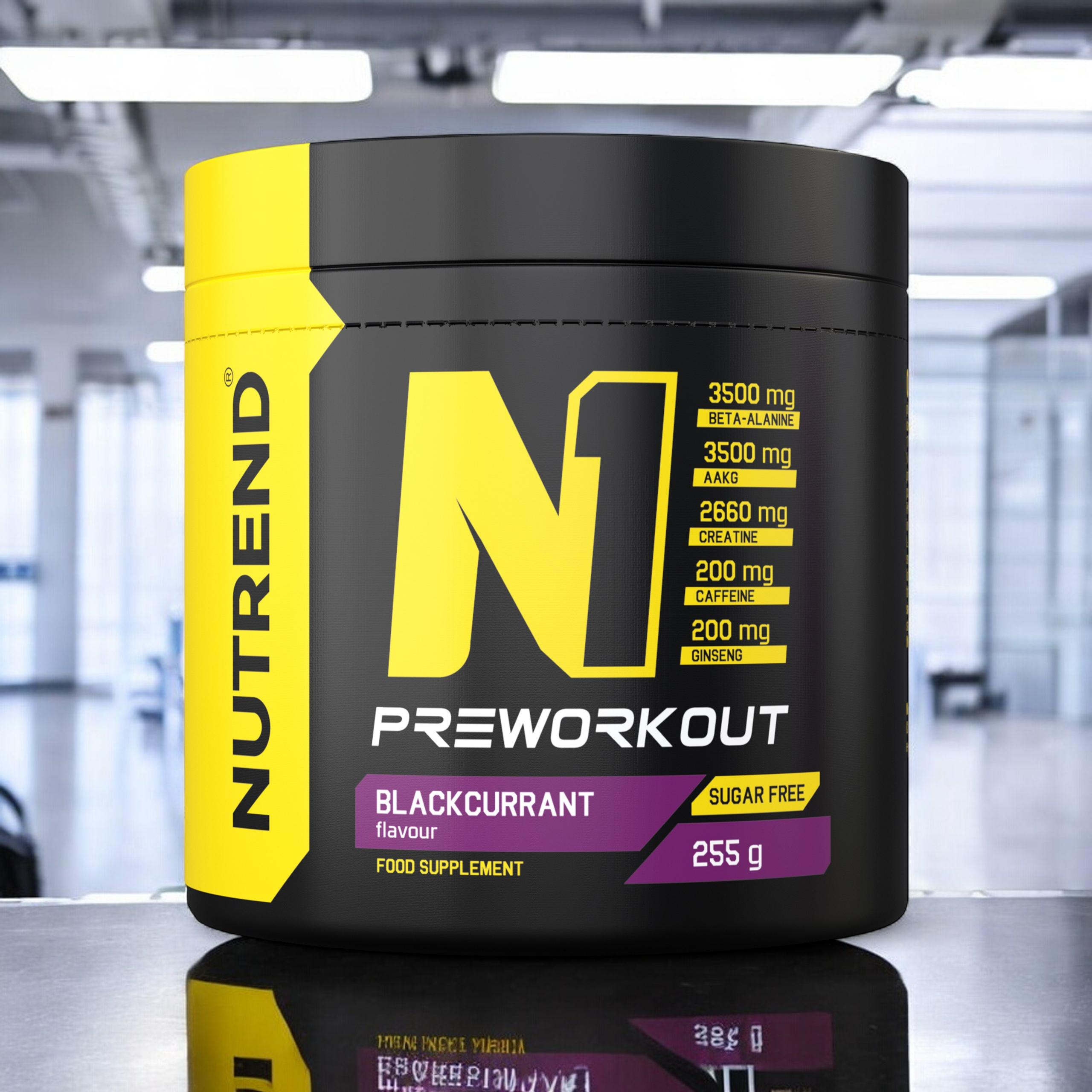 NUTREND N1 Pre Workout - 3x 255g