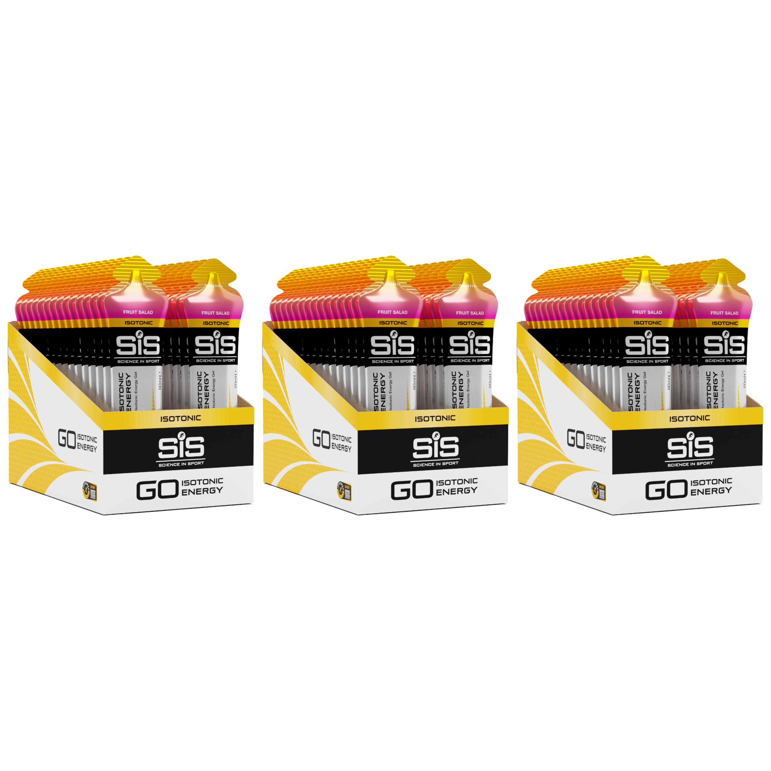 SiS GO Isotonic Gel - 30x 3x 60ml