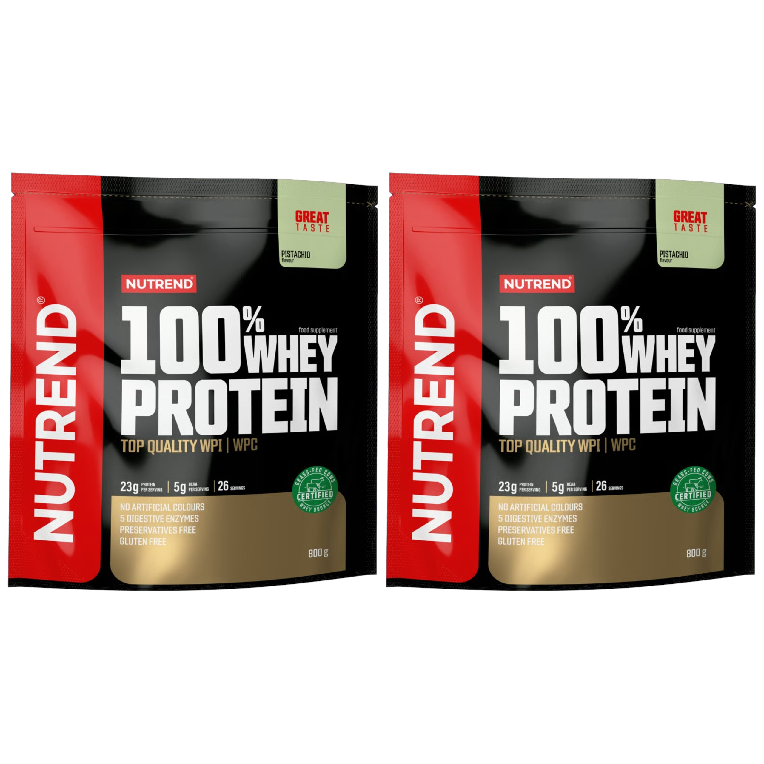 NUTREND - 100% Whey Protein - 2x 800g