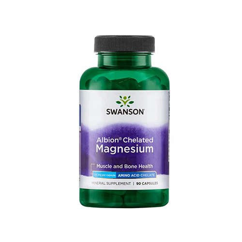SWANSON Albion Chelated Magnesium 133mg - 2x 90caps.