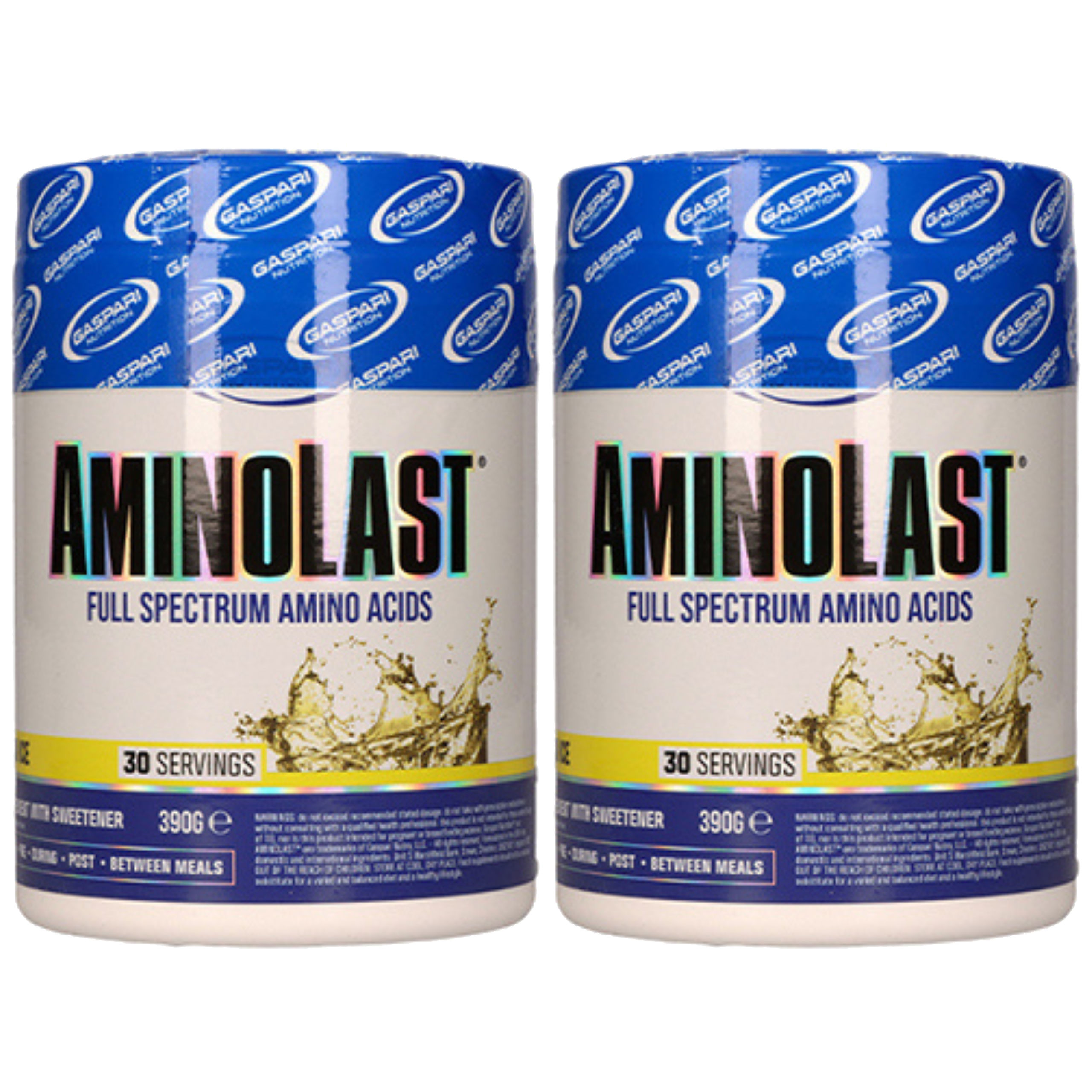GASPARI NUTRITION - Aminolast - 2x 390g - Lemon Ice